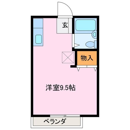 五十鈴川駅 徒歩15分 2階の物件間取画像